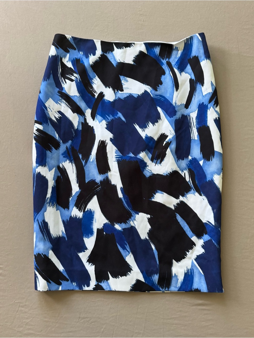 Per Se abstract print Pencil skirt